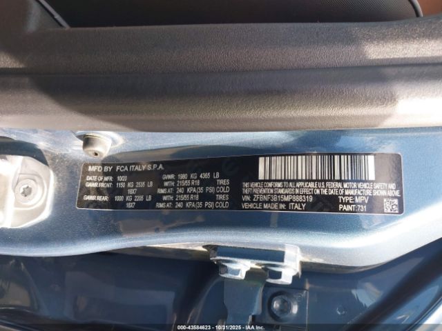 2021 FIAT 500X ZFBNF3B15MP888319 Photo 8