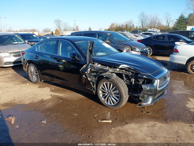 Продажа на аукционе авто 2021 Infiniti Q50 Luxe Awd, vin: JN1EV7BR7MM756115, номер лота: 43584675