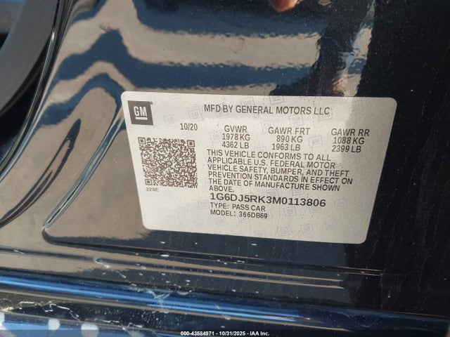 2021 CADILLAC CT4 1G6DJ5RK3M0113806 Photo 8