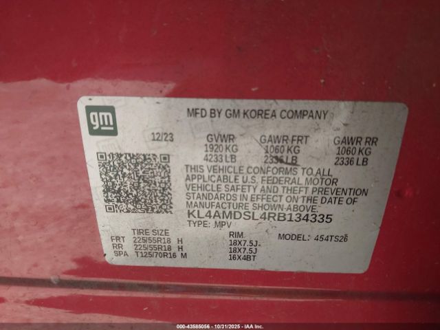 2024 BUICK ENCORE GX KL4AMDSL4RB134335 Photo 8