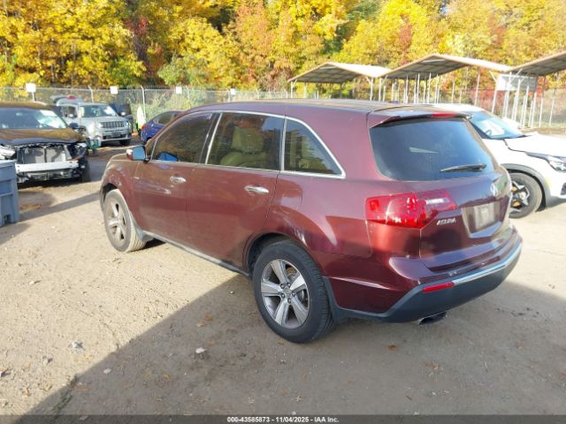 2012 ACURA MDX 2HNYD2H26CH529097 Photo 2