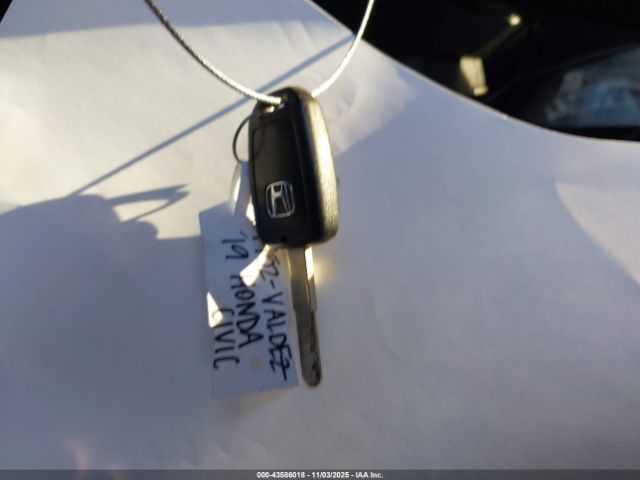 2019 HONDA CIVIC 2HGFC2F6XKH585887 Photo 10