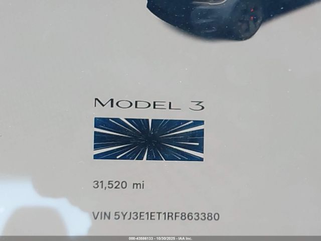 2024 TESLA MODEL 3 5YJ3E1ET1RF863380 Photo 6