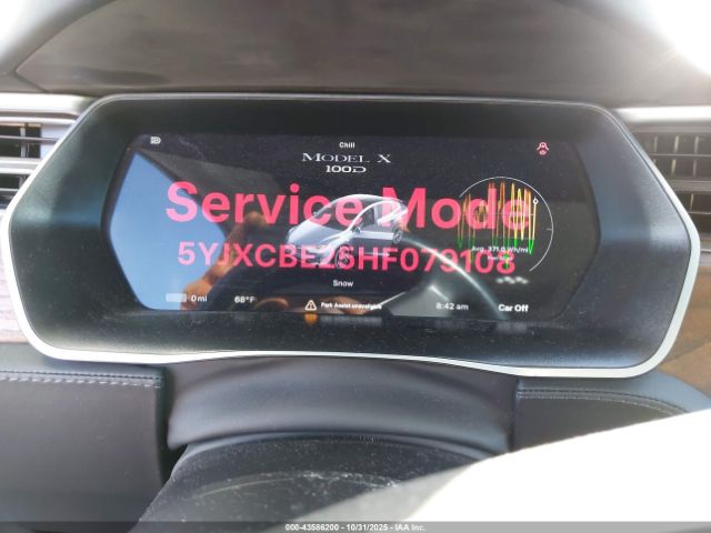 2017 TESLA MODEL X 5YJXCBE25HF079108 Photo 6