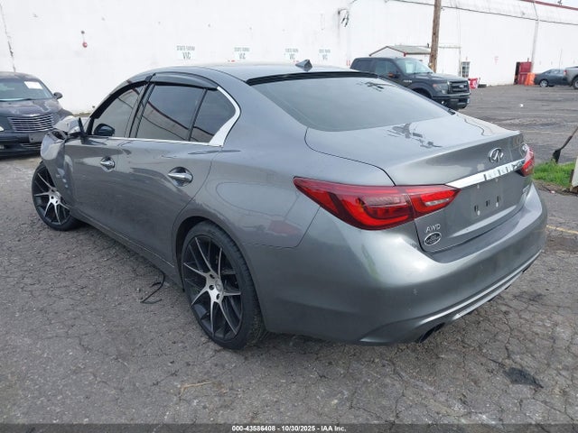 Продаж на аукціоні авто 2019 Infiniti Q50 3.0t Signature Edition, vin: JN1EV7AR9KM591120, номер лоту: 43586408