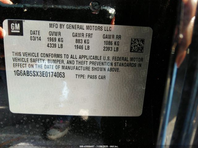 2014 CADILLAC ATS 1G6AB5SX3E0174063 Photo 8