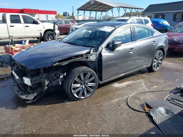 43586500 :رقم المزاد ، JM1GL1TY2J1314855 vin ، 2018 Mazda Mazda6 Grand Touring مزاد بيع