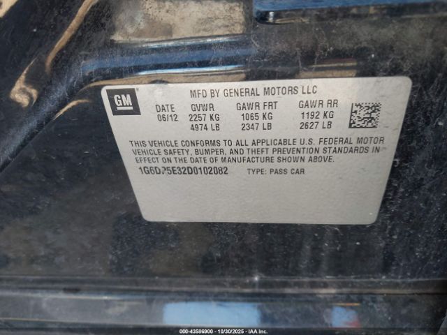 2013 CADILLAC CTS 1G6DP5E32D0102082 Photo 8