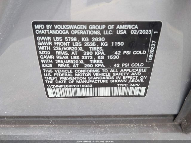 2023 VOLKSWAGEN ID.4 1V2VMPE88PC019033 Photo 8