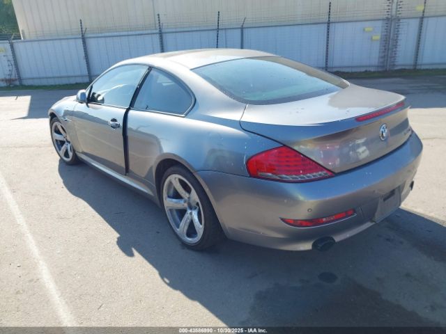 2009 BMW 650I WBAEA53539CV92655 Photo 2