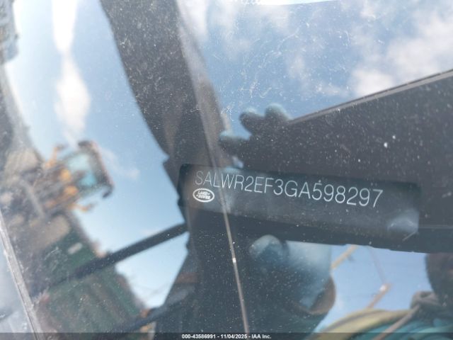 2016 LAND ROVER RANGE ROVER SPORT SALWR2EF3GA598297 Photo 8