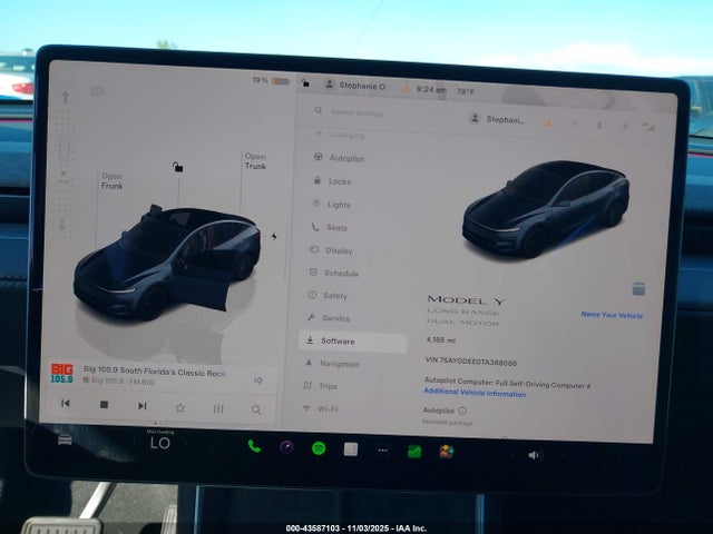 2026 TESLA MODEL Y 7SAYGDEE0TA388086 Photo 6