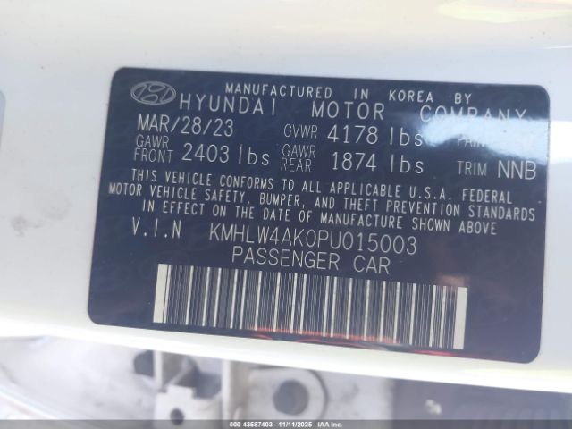 2023 HYUNDAI ELANTRA N KMHLW4AK0PU015003 Photo 8