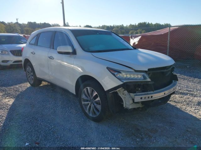 2014 ACURA MDX 5FRYD3H41EB020412 Photo 0
