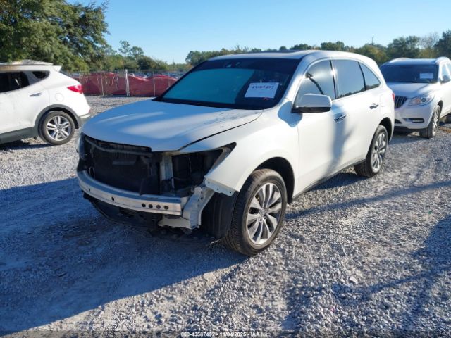 2014 ACURA MDX 5FRYD3H41EB020412 Photo 1