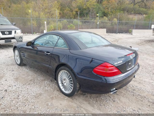2003 MERCEDES-BENZ SL 500 WDBSK75F93F041459 Photo 2
