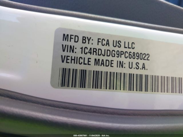 2023 DODGE DURANGO 1C4RDJDG9PC689022 Photo 8