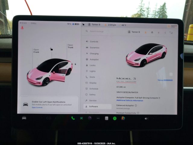 2020 TESLA MODEL 3 5YJ3E1EC6LF647211 Photo 6