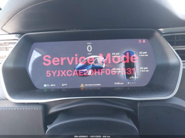 2017 TESLA MODEL X 5YJXCAE20HF067331 Photo 6