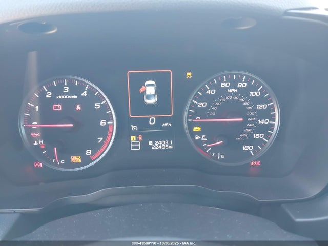 Aukcja sprzedaży 2023 Subaru Wrx Premium, vin: JF1VBAF61P9816597, numer aukcji: 43588110