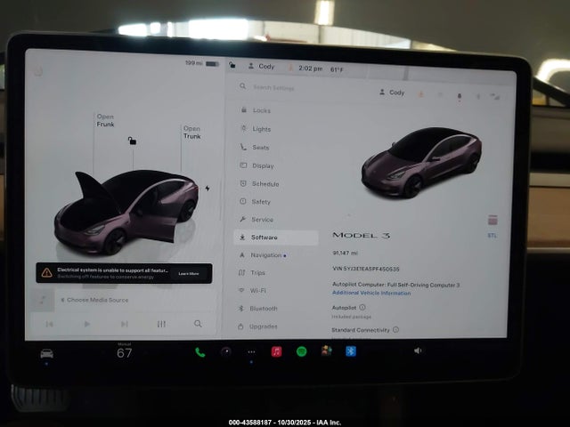 2023 TESLA MODEL 3 5YJ3E1EA5PF450535 Photo 6