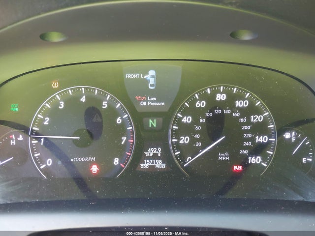 43588195 :رقم المزاد ، JTHCL5EF6C5013873 vin ، 2012 Lexus Ls 460 مزاد بيع