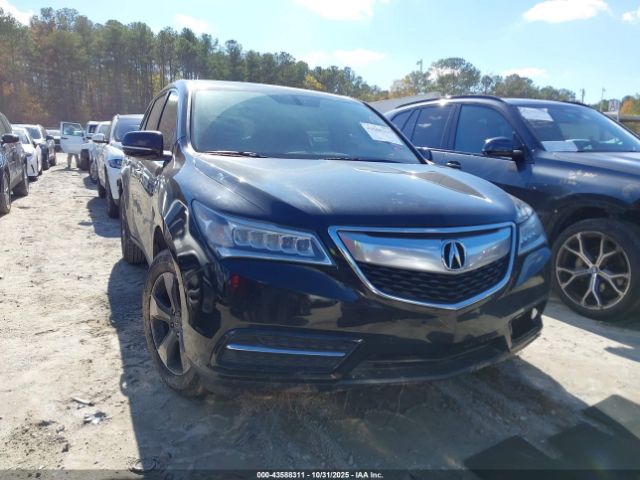2014 ACURA MDX 5FRYD3H25EB011047 Photo 0