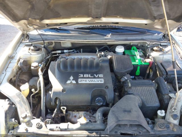 2006 MITSUBISHI GALANT 4A3AB36S16E051914 Photo 9