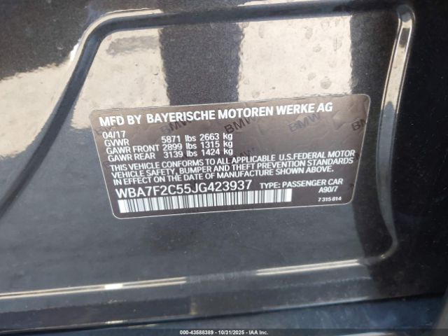 2018 BMW ALPINA B7 WBA7F2C55JG423937 Photo 8