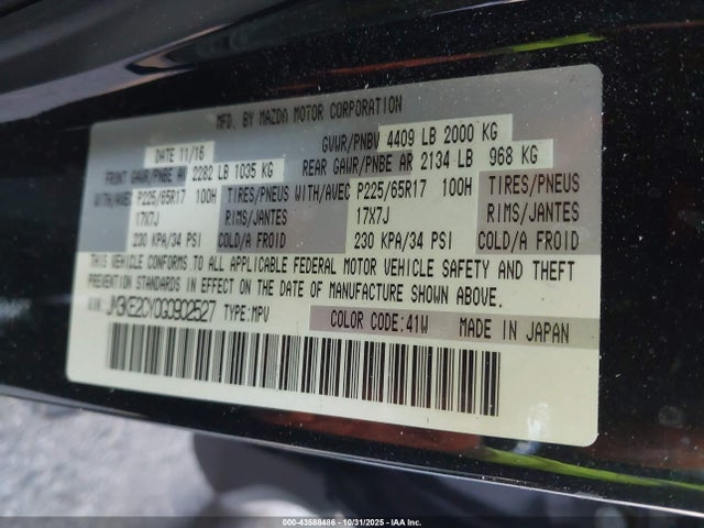 JM3KE2CY0G0902527 Mazda py