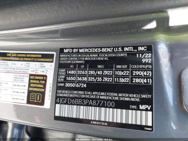 2023 MERCEDES-BENZ AMG GLE 53 COUPE 4JGFD6BB3PA877100 Photo 8