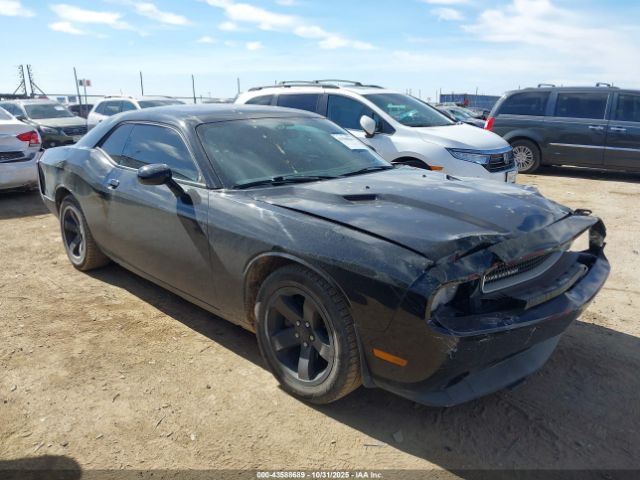 2012 DODGE CHALLENGER 2C3CDYAG5CH258126