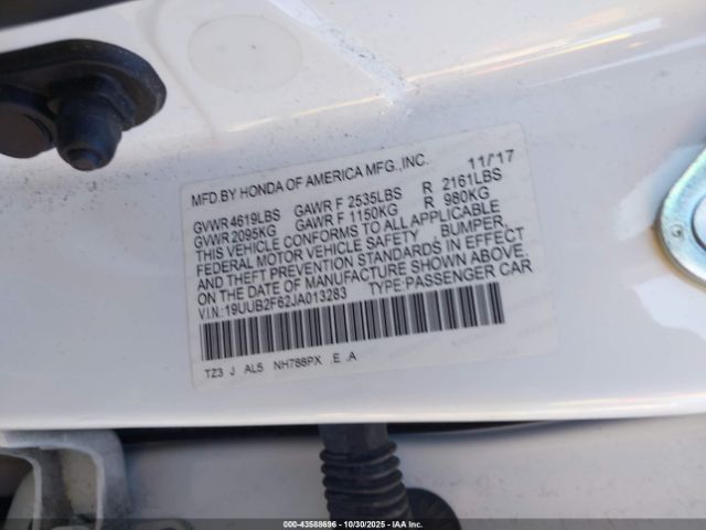 2018 ACURA TLX 19UUB2F62JA013283 Photo 8
