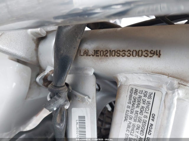 LALJE0210S3300394 Honda Crf110 F