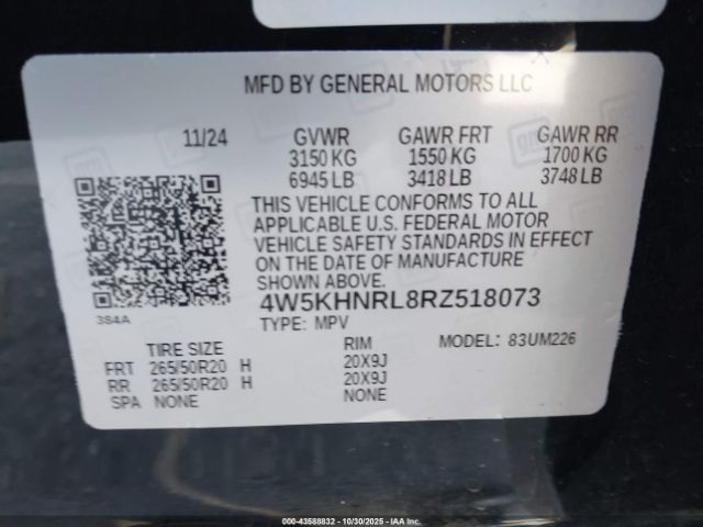 2024 ACURA ZDX 4W5KHNRL8RZ518073 Photo 8