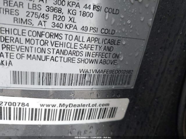 2014 AUDI Q7 WA1VMAFE9ED002682 Photo 8