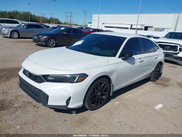 2025 HONDA CIVIC 2HGFE2F5XSH502220 Photo 1