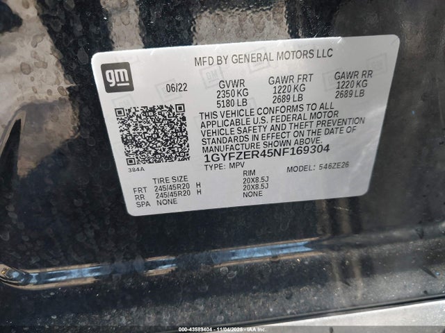 2022 CADILLAC XT4 1GYFZER45NF169304 Photo 8