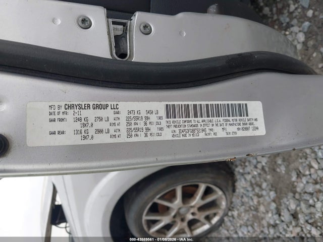 2011 DODGE JOURNEY 3D4PG3FG8BT521945 Photo 8