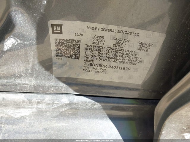 2021 CADILLAC CT5 1G6DN5RK4M0111678 Photo 8