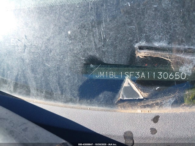 43589847 :رقم المزاد ، JM1BL1SF3A1130650 vin ، 2010 Mazda Mazda3 I Touring مزاد بيع