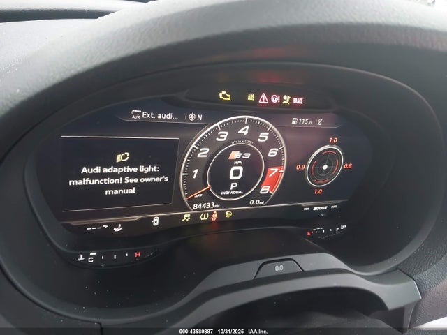 Продаж на аукціоні авто 2017 Audi S3 2.0t Premium Plus, vin: WAUB1GFF5H1071854, номер лоту: 43589887
