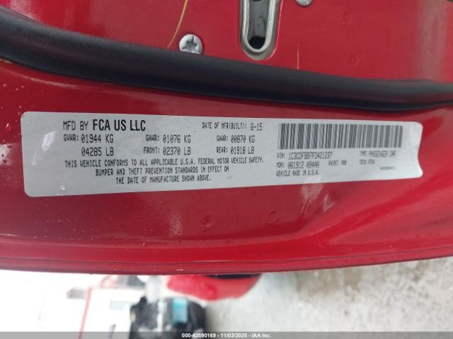 2015 DODGE DART 1C3CDFBB7FD421237 Photo 8