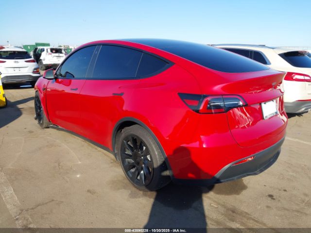 2023 TESLA MODEL Y 7SAYGDEE1PF668687 Photo 2