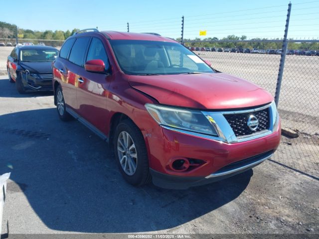 2014 NISSAN PATHFINDER 5N1AR2MNXEC656140