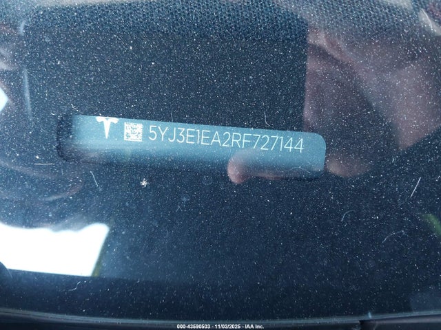 2024 TESLA MODEL 3 5YJ3E1EA2RF727144 Photo 8