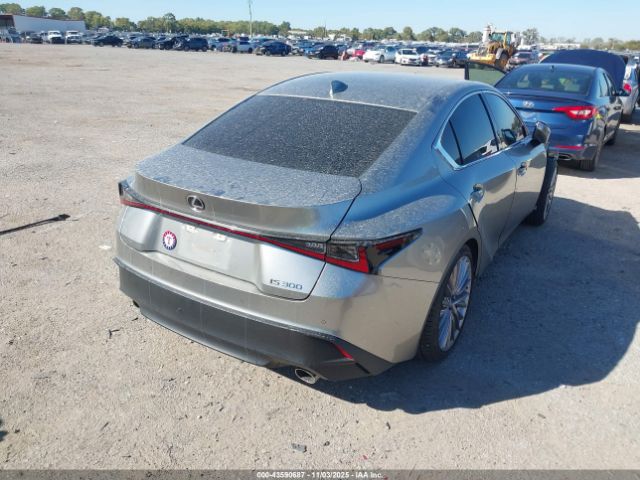 2023 LEXUS IS 300 JTHDA1D2XP5128175 Photo 3