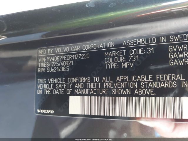 2024 VOLVO XC90 YV4062PE0R1177230 Photo 8