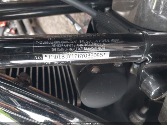 2006 HARLEY-DAVIDSON FLSTC 1HD1BJY126Y032085 Photo 9