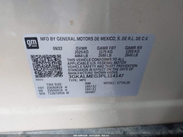 2023 GMC TERRAIN 3GKALMEG3PL114147 Photo 8